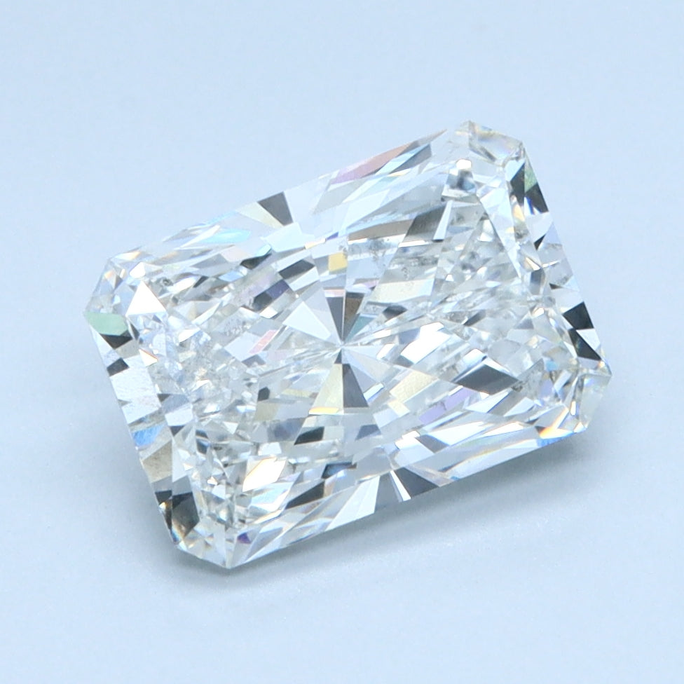 2ct RADIANT Shaped Diamond | G Color | SI1 Clarity | IGI Certified