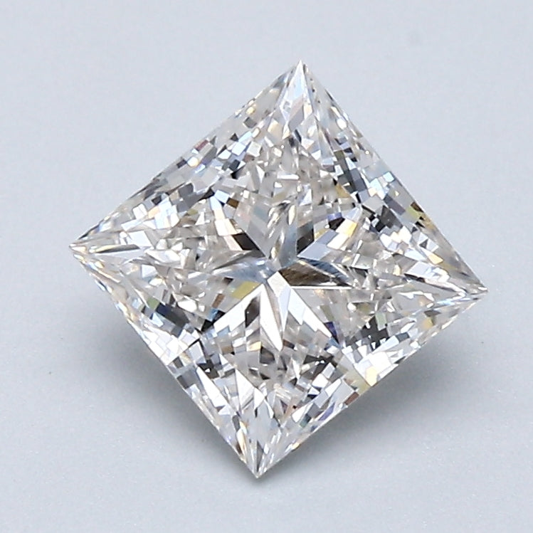 1.29ct PRINCESS Shaped Diamond | G Color | VS2 Clarity | IGI Certified