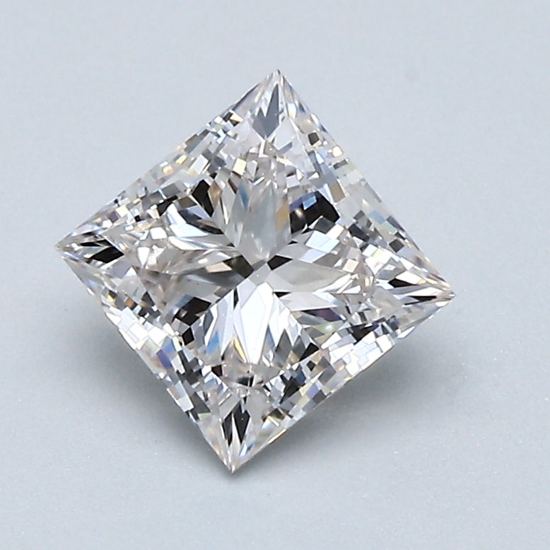 1.22ct PRINCESS Shaped Diamond | H Color | VVS2 Clarity | IGI Certified
