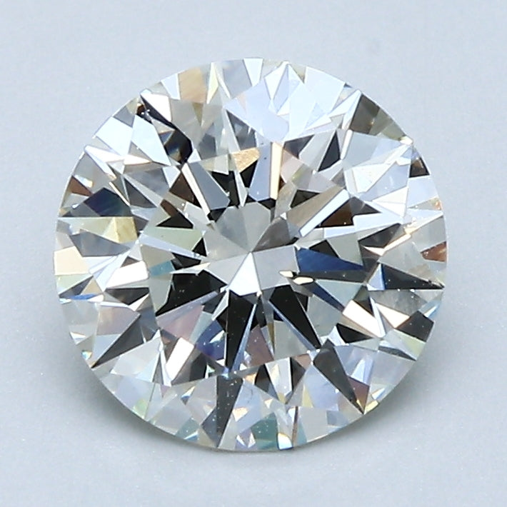 1.7ct ROUND Shaped Diamond | J Color | VS1 Clarity | IGI Certified