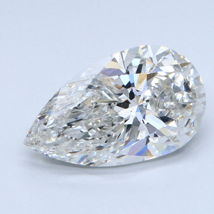 1.66ct PEAR Shaped Diamond | H Color | VS2 Clarity | IGI Certified