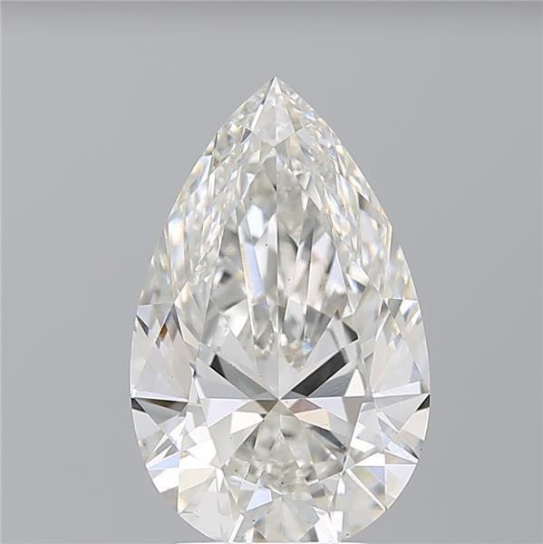 3.02ct PEAR Shaped Diamond | H Color | VS2 Clarity | IGI Certified