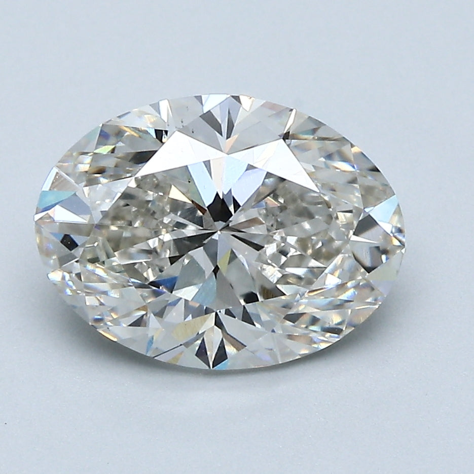 2.52ct OVAL Shaped Diamond | I Color | VS2 Clarity | IGI Certified