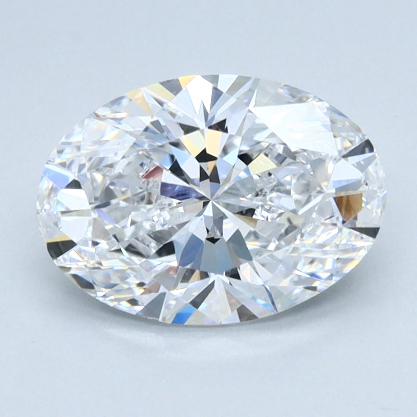 1.57ct OVAL Shaped Diamond | D Color | SI1 Clarity | IGI Certified