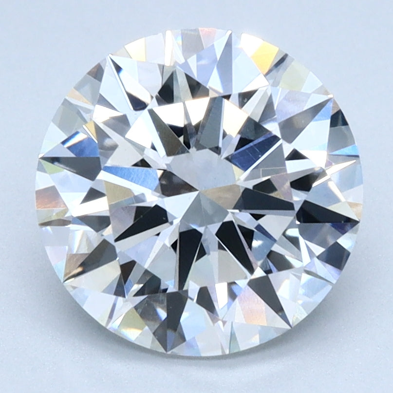 2.5ct ROUND Shaped Diamond | F Color | VS2 Clarity | IGI Certified