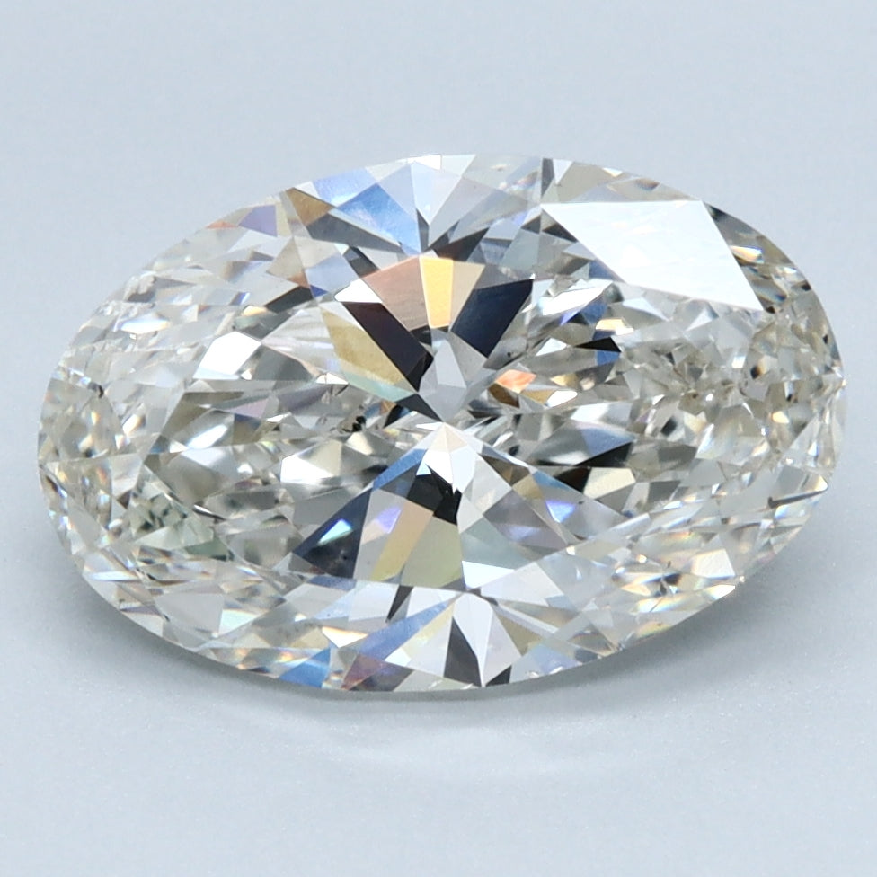 3.01ct OVAL Shaped Diamond | I Color | VS2 Clarity | IGI Certified