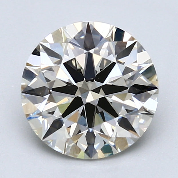 2.01ct ROUND Shaped Diamond | J Color | VS1 Clarity | IGI Certified