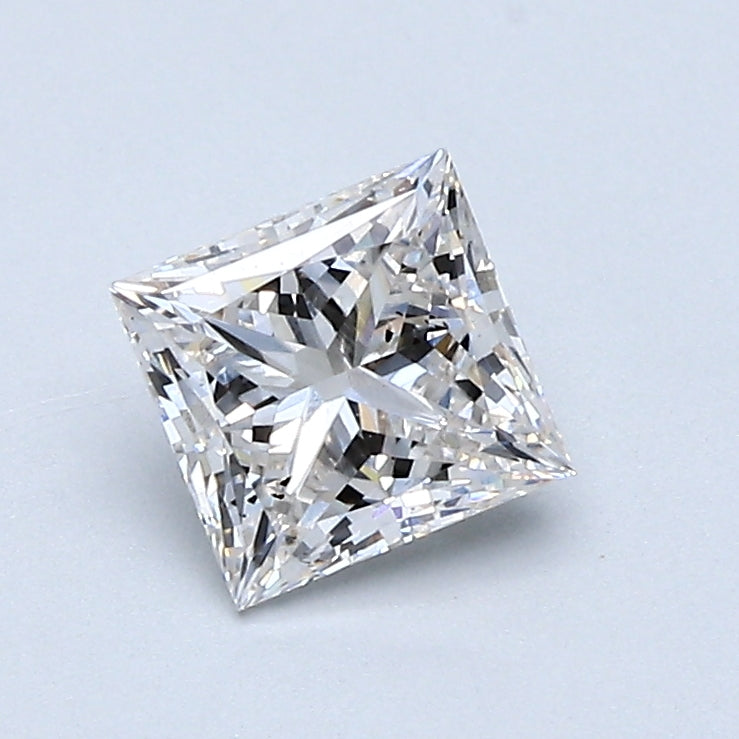 0.79ct PRINCESS Shaped Diamond | H Color | SI1 Clarity | IGI Certified