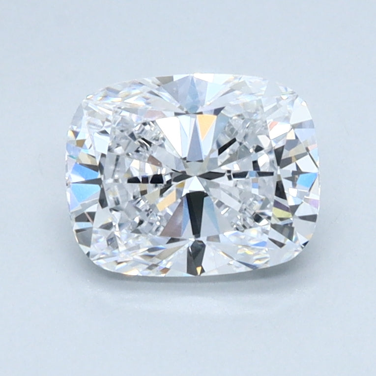 1ct CUSHION Shaped Diamond | D Color | VVS2 Clarity | IGI Certified