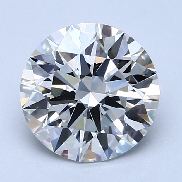 2.08ct ROUND Shaped Diamond | F Color | VVS2 Clarity | IGI Certified