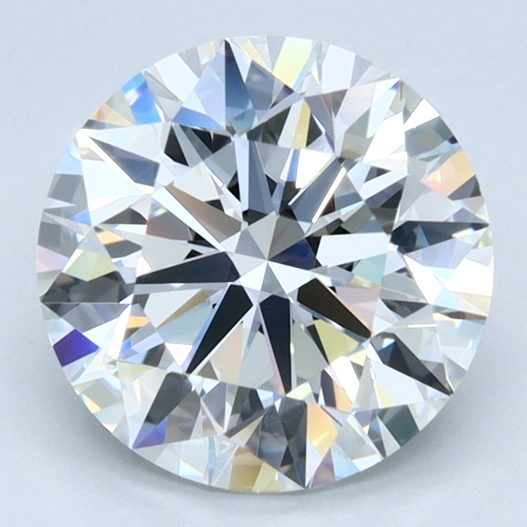 2.52ct ROUND Shaped Diamond | G Color | VVS2 Clarity | IGI Certified