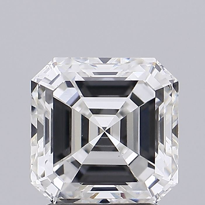 2.18ct ASSCHER Shaped Diamond | G Color | VS1 Clarity | IGI Certified