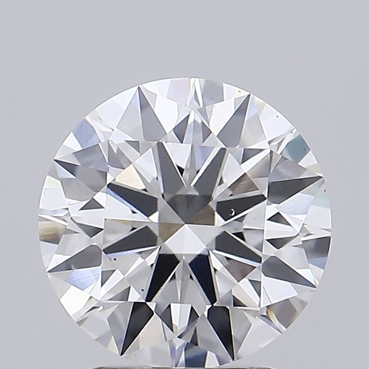 2.54ct ROUND Shaped Diamond | F Color | VS2 Clarity | IGI Certified