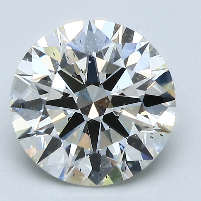 2.56ct ROUND Shaped Diamond | J Color | SI1 Clarity | IGI Certified