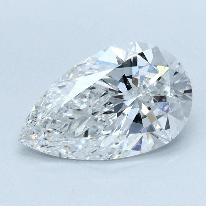 1.25ct PEAR Shaped Diamond | E Color | VS1 Clarity | IGI Certified