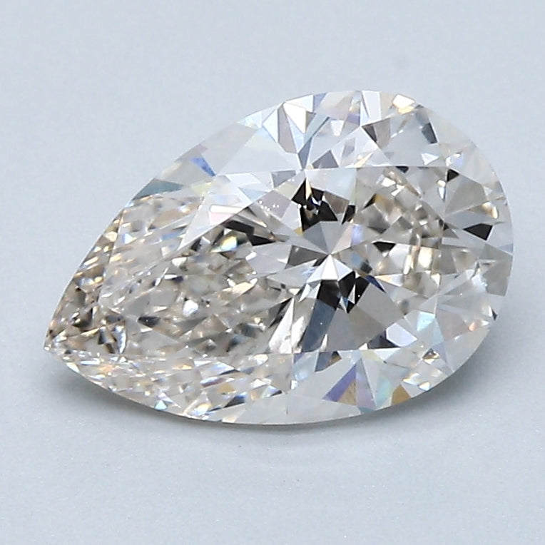 1.51ct PEAR Shaped Diamond | J Color | VVS1 Clarity | IGI Certified