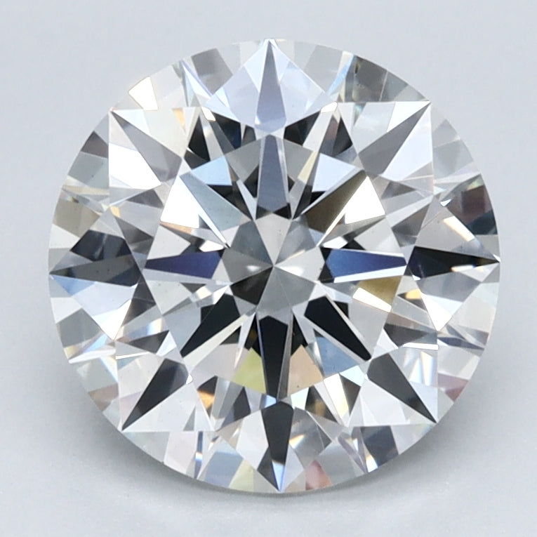 2.22ct ROUND Shaped Diamond | H Color | VS1 Clarity | IGI Certified