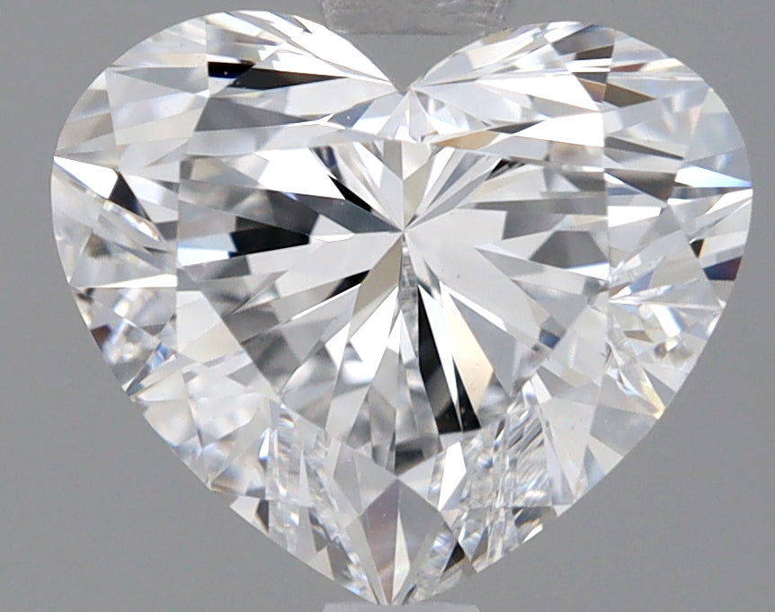 1.53ct HEART Shaped Diamond | D Color | VVS2 Clarity | IGI Certified