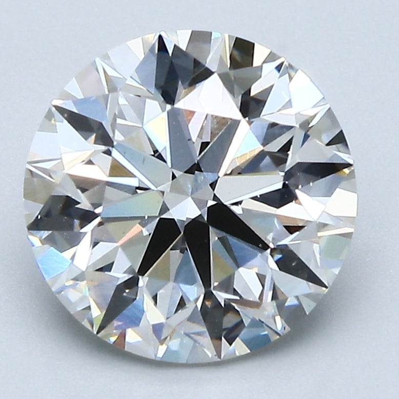 3.01ct ROUND Shaped Diamond | I Color | VS2 Clarity | GCAL Certified