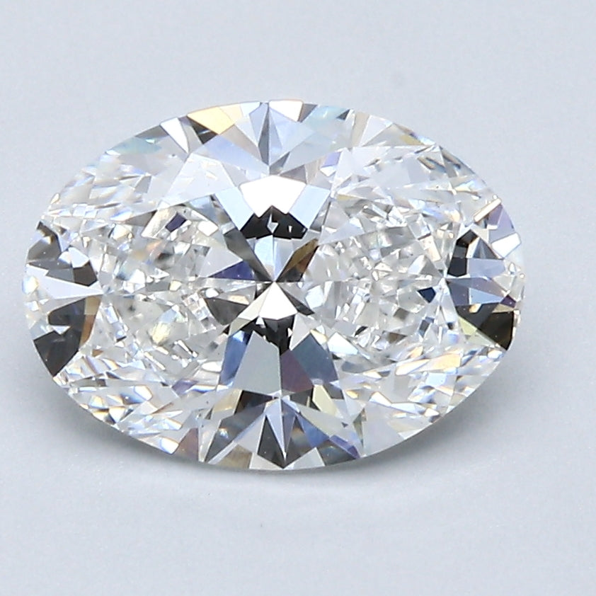 2ct OVAL Shaped Diamond | E Color | VS1 Clarity | IGI Certified