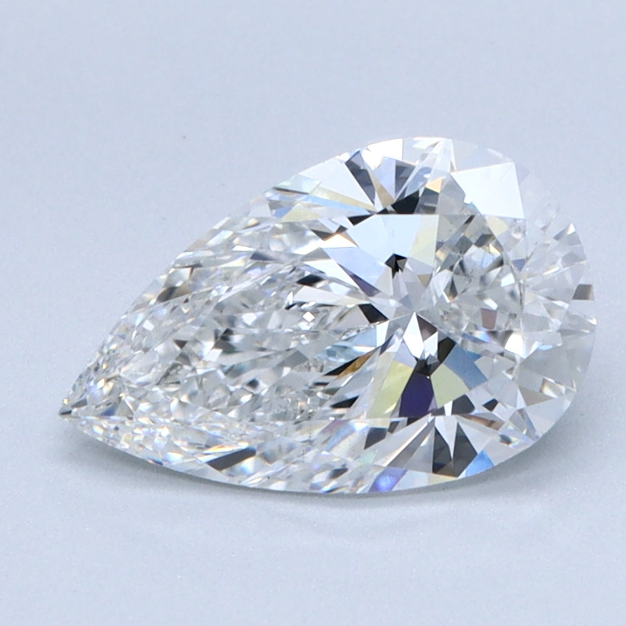 1.56ct PEAR Shaped Diamond | F Color | VS1 Clarity | IGI Certified