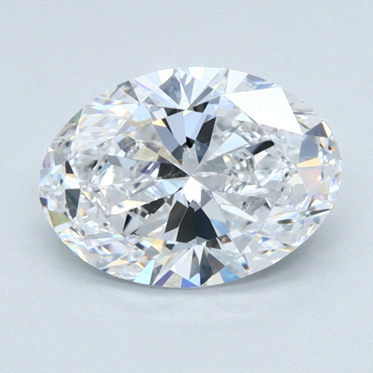 1.09ct OVAL Shaped Diamond | D Color | VVS2 Clarity | IGI Certified