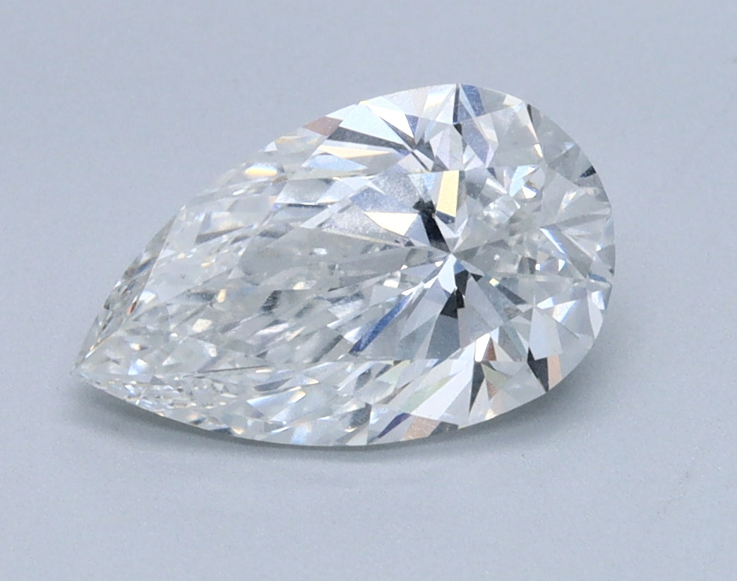 1.64ct PEAR Shaped Diamond | E Color | VS1 Clarity | IGI Certified