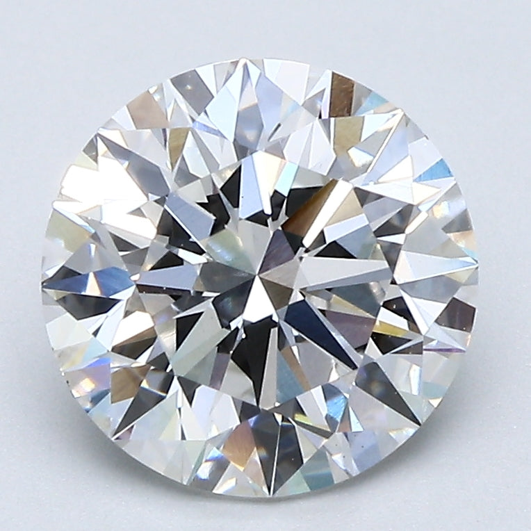 2.62ct ROUND Shaped Diamond | F Color | SI1 Clarity | GIA Certified