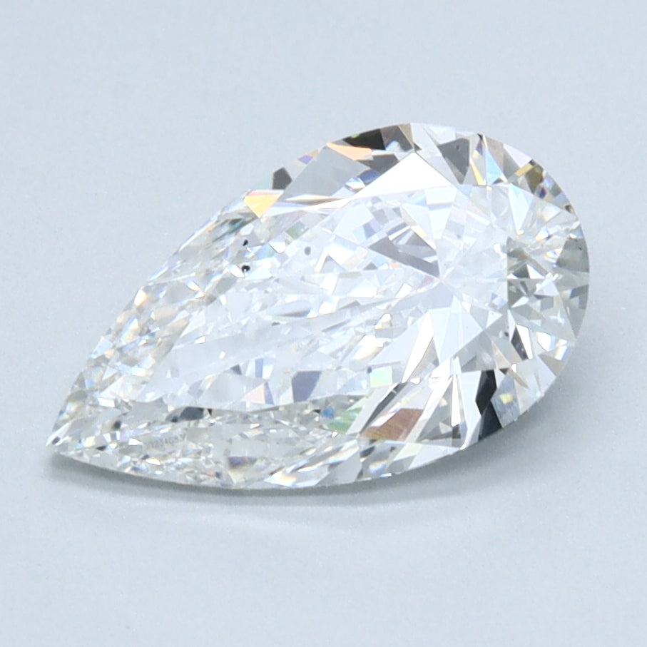 1.5ct PEAR Shaped Diamond | E Color | VS2 Clarity | IGI Certified