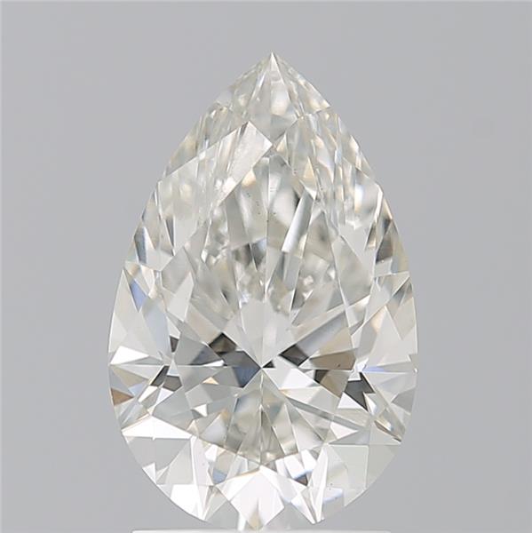 2.03ct PEAR Shaped Diamond | H Color | VS1 Clarity | IGI Certified