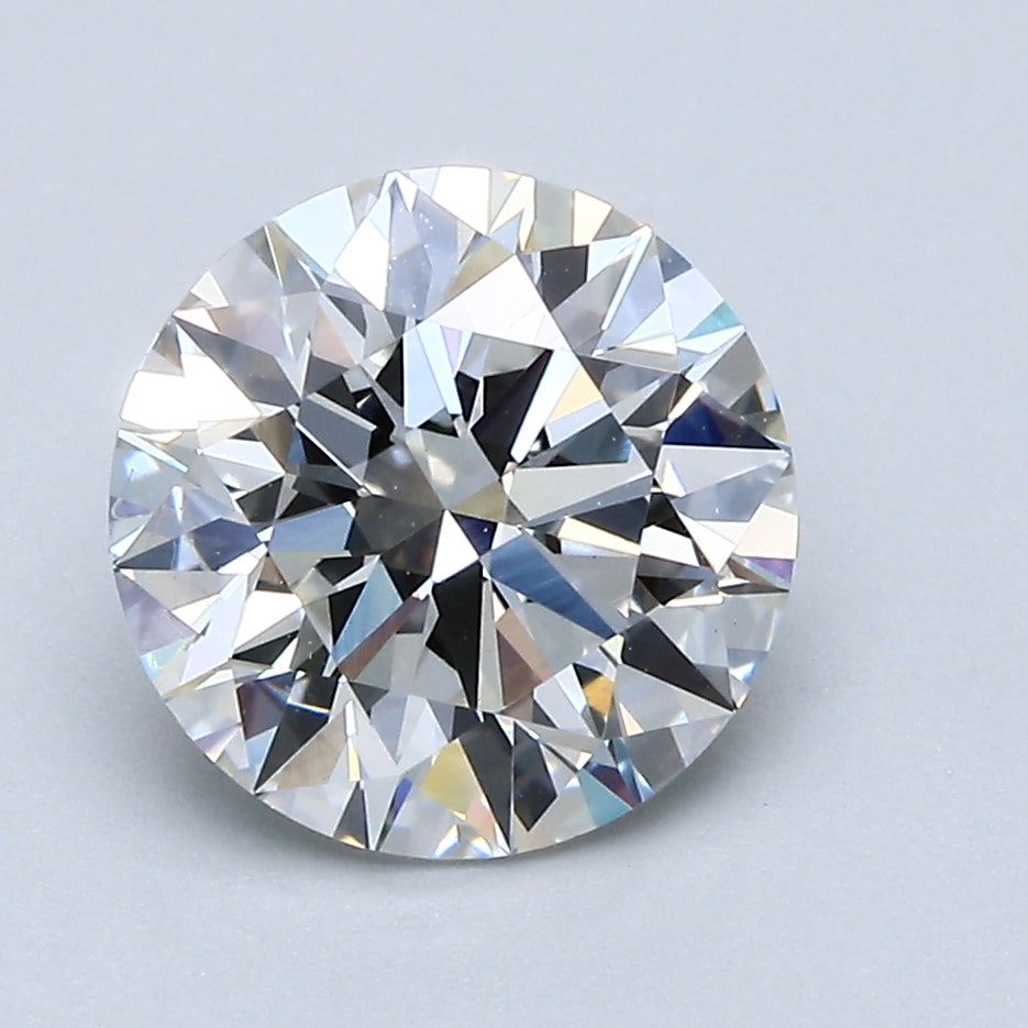 2.59ct ROUND Shaped Diamond | G Color | VVS2 Clarity | IGI Certified