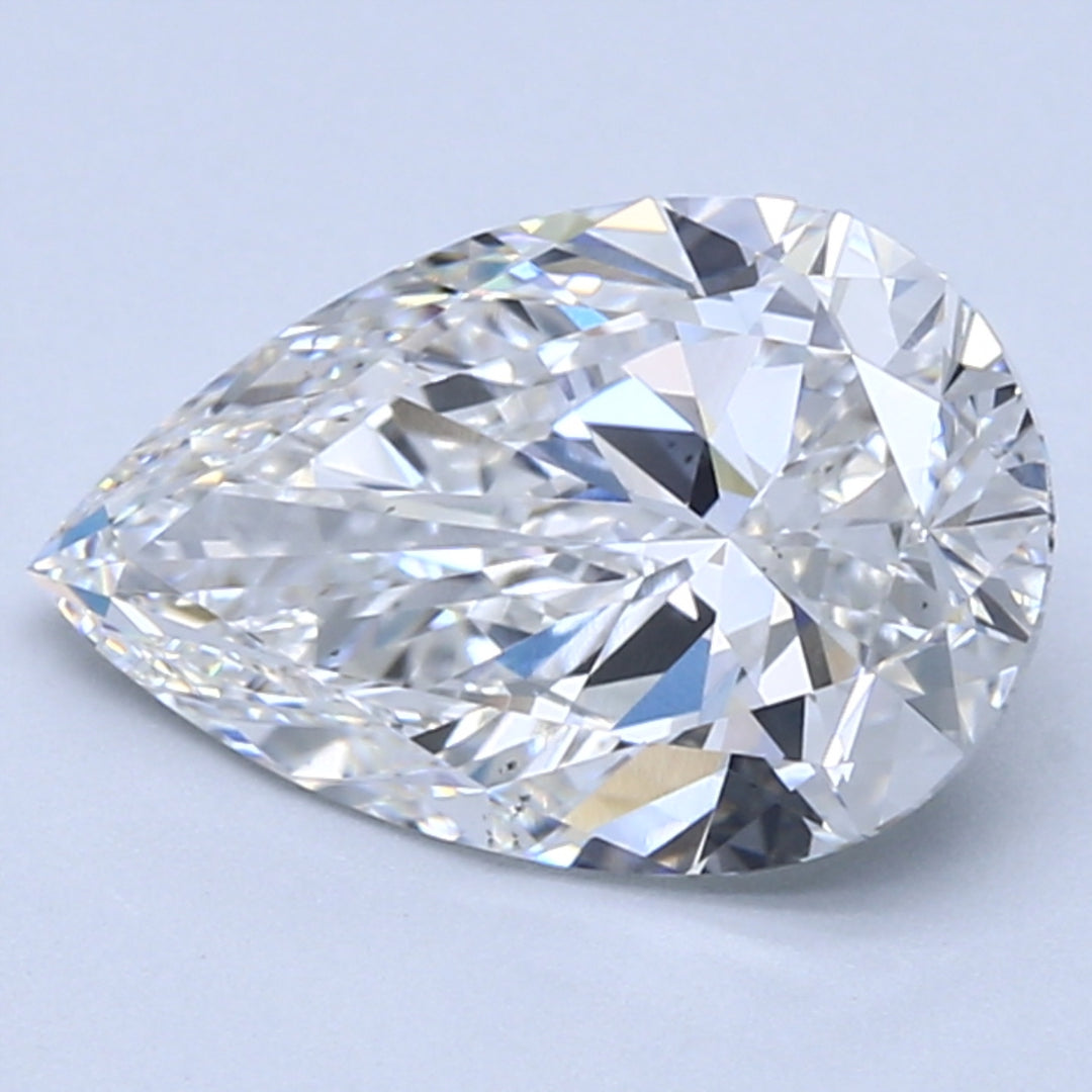 2.84ct PEAR Shaped Diamond | F Color | VS2 Clarity | IGI Certified