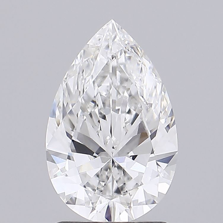 1.54ct PEAR Shaped Diamond | E Color | VVS2 Clarity | IGI Certified