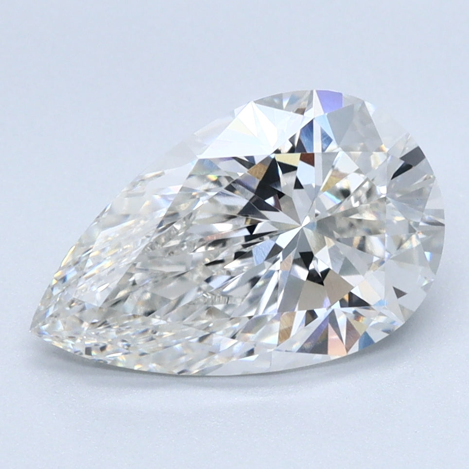 2.26ct PEAR Shaped Diamond | G Color | VVS2 Clarity | IGI Certified