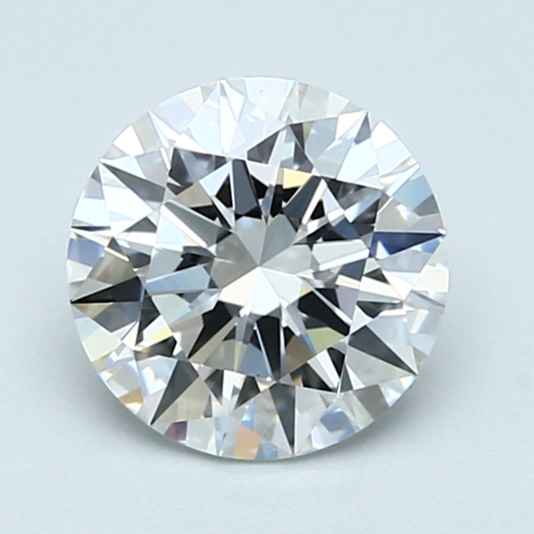 1.7ct ROUND Shaped Diamond | F Color | VVS2 Clarity | IGI Certified