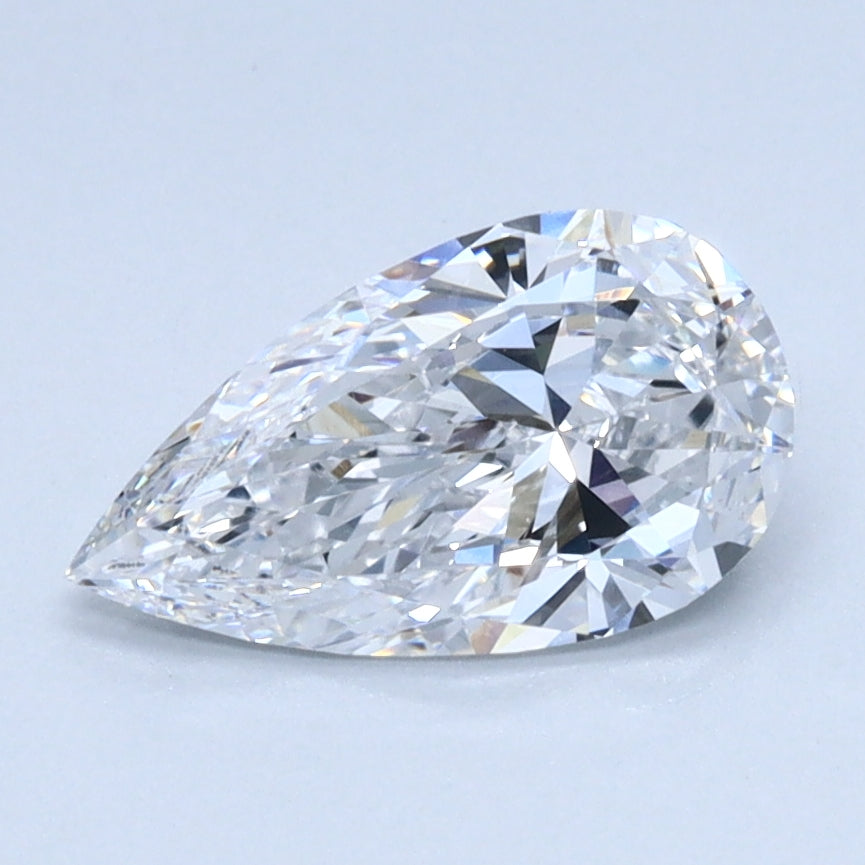 1.07ct PEAR Shaped Diamond | E Color | VVS2 Clarity | IGI Certified