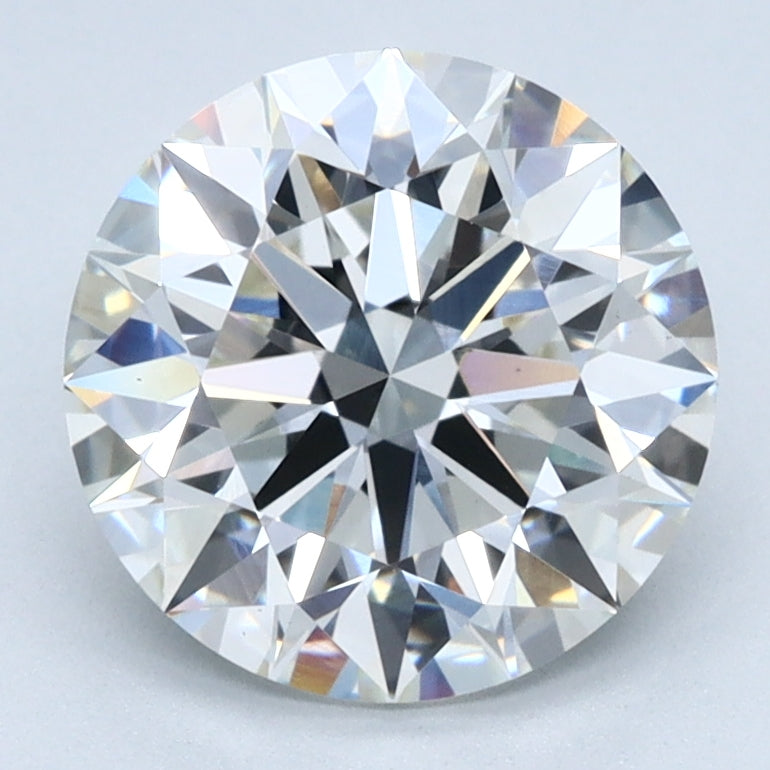 2.42ct ROUND Shaped Diamond | H Color | VS1 Clarity | IGI Certified