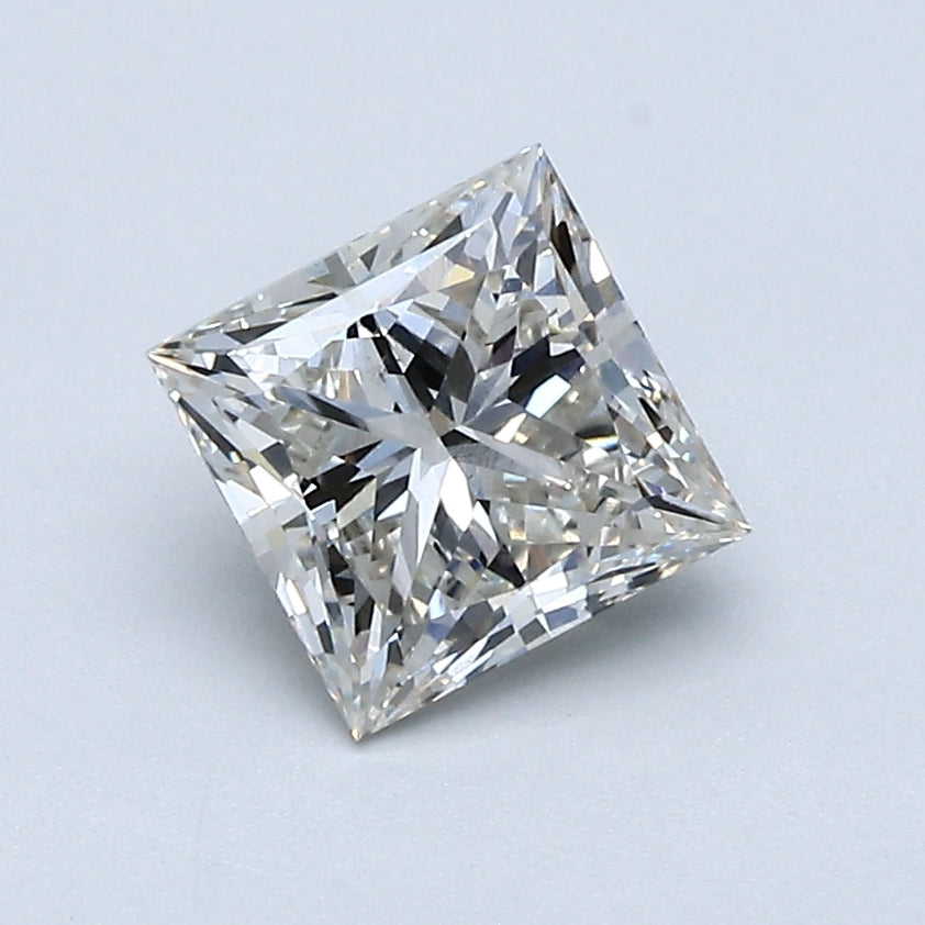 1.21ct PRINCESS Shaped Diamond | I Color | VS1 Clarity | IGI Certified