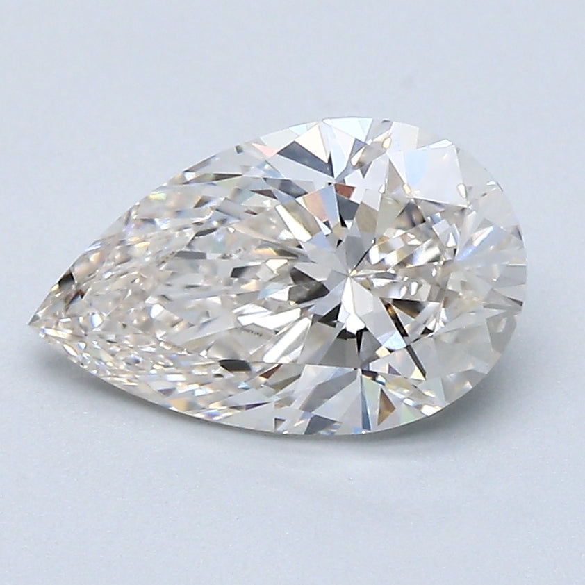 1.56ct PEAR Shaped Diamond | I Color | VVS2 Clarity | IGI Certified