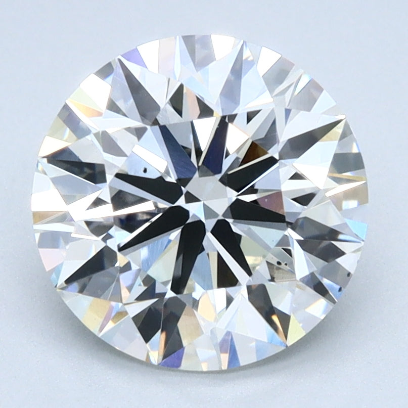 2.51ct ROUND Shaped Diamond | H Color | VS2 Clarity | IGI Certified