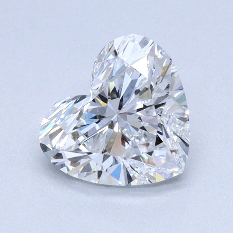 1.02ct HEART Shaped Diamond | D Color | VVS2 Clarity | IGI Certified