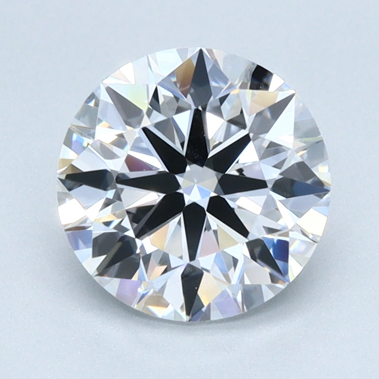 1.5ct ROUND Shaped Diamond | D Color | VVS2 Clarity | IGI Certified