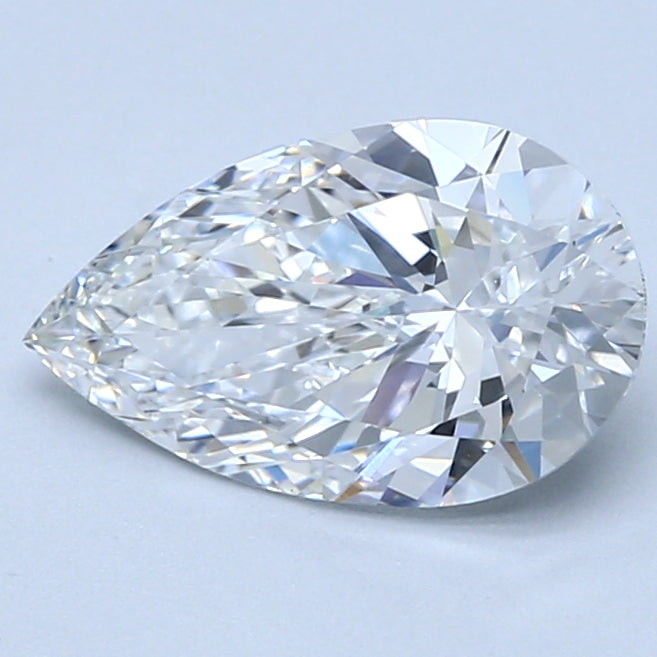 1.84ct PEAR Shaped Diamond | E Color | VVS2 Clarity | IGI Certified