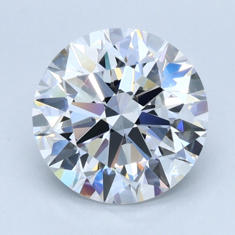 1.63ct ROUND Shaped Diamond | D Color | VVS2 Clarity | IGI Certified