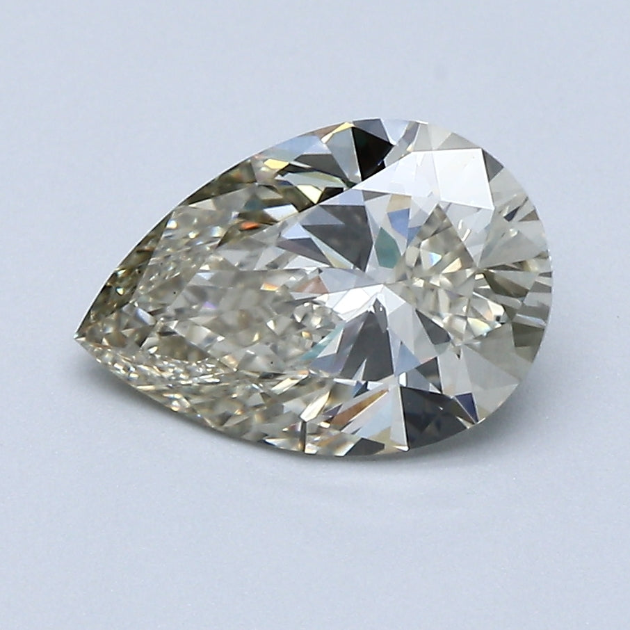 1.53ct PEAR Shaped Diamond | N Color | VS2 Clarity | IGI Certified