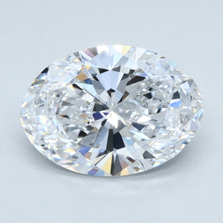 1.08ct OVAL Shaped Diamond | D Color | VVS2 Clarity | IGI Certified