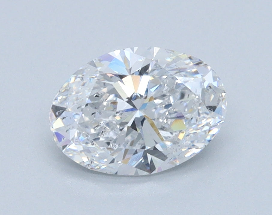 1.01ct OVAL Shaped Diamond | D Color | SI2 Clarity | IGI Certified