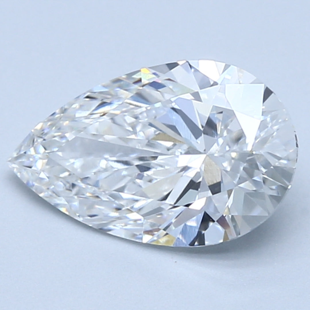 2.25ct PEAR Shaped Diamond | E Color | VVS2 Clarity | IGI Certified