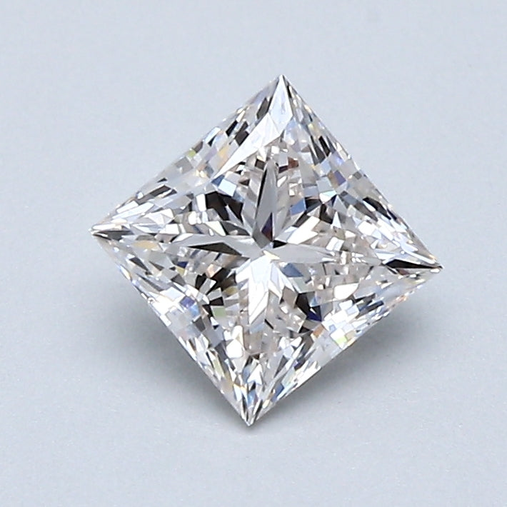 0.79ct PRINCESS Shaped Diamond | J Color | VS1 Clarity | GCAL Certified