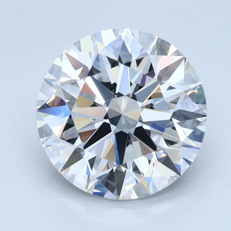 1.62ct ROUND Shaped Diamond | D Color | VVS2 Clarity | IGI Certified